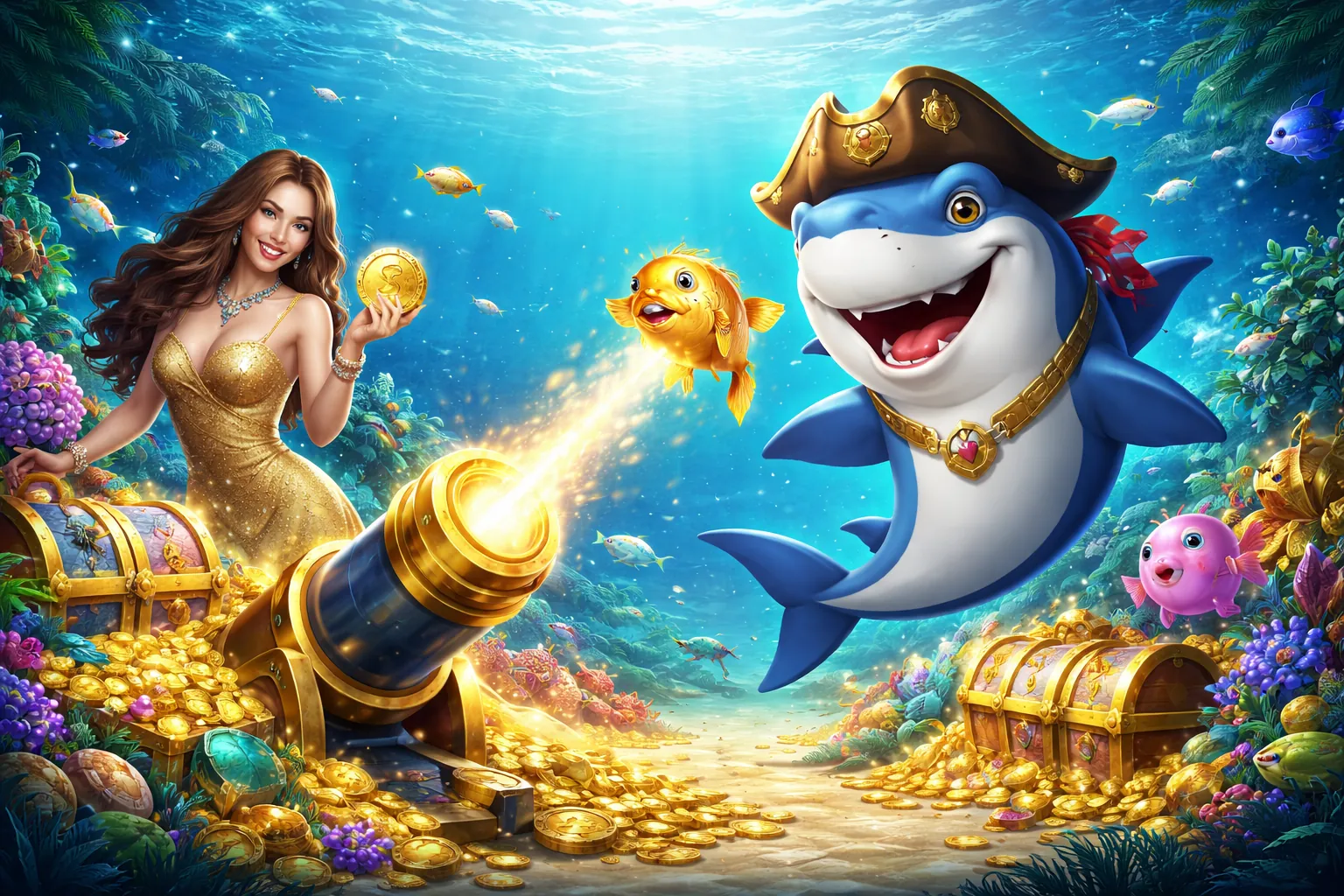 Hình ảnh game bắn cá đạt điểm cao Full88